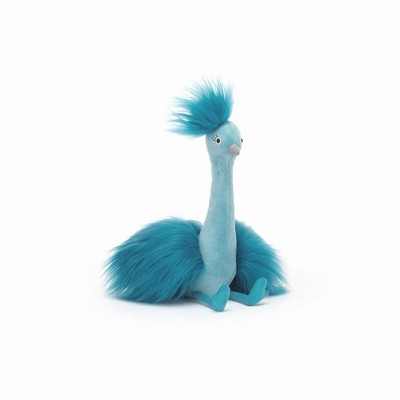 Jellycat Fou Fou Peacock Vogels | JT6498075